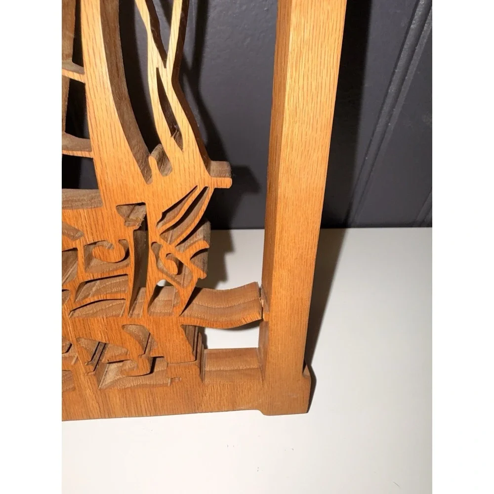 Laser Wood Cut Sail Boat